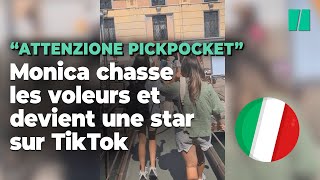 « Attenzione Pickpocket » : une femme chasse les voleurs à Venise et devient une star sur TikTok Resimi