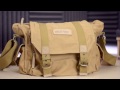 BESTEK Khaki Canvas Waterproof DSLR Camera Bag Review