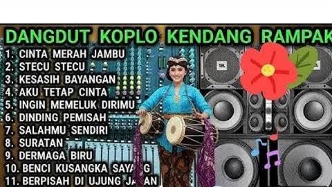 LAGU DANGDUT KOPLO(TANPA IKLAN)- BASS NYA ENAK BANGET - CINTA MERAH JAMBU @Ragil Pongdut"