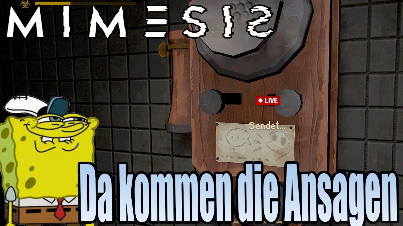 Da kommen die ganzen Durchsagen her 😂 MIMESIS mit der Gang
