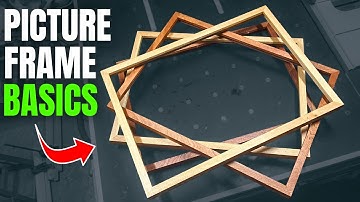 How To Make PERFECT Picture Frames. All Methods
