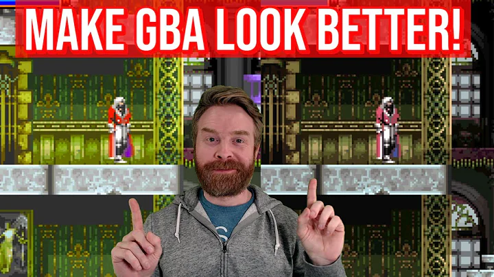 How to make GBA games look better in RetroArch (mGBA)