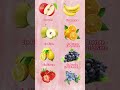 24 wichtige Obstsorten auf Deutsch #deutsch #deutschkurs #lernen