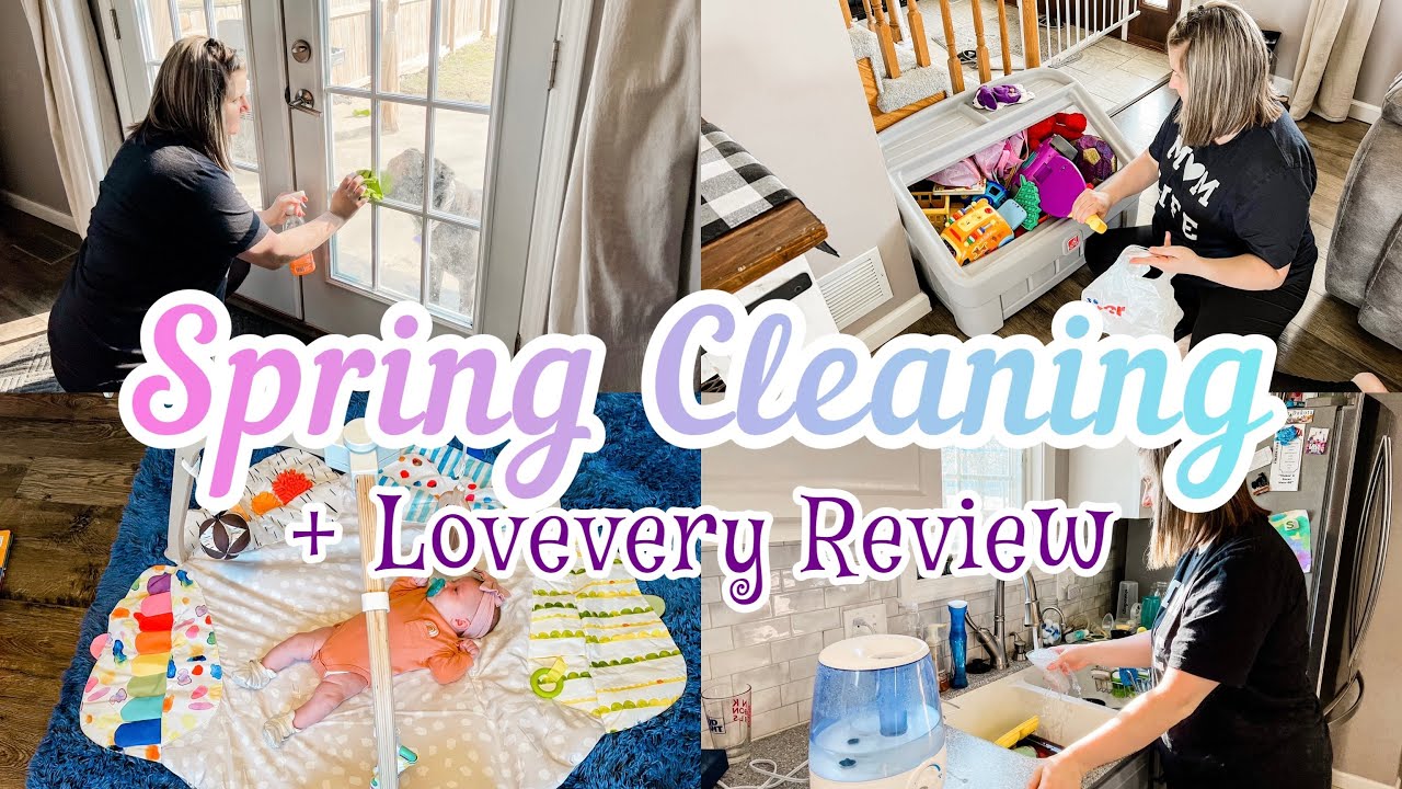 SPRING CLEANING MOTIVATION 2022 LOVEVERY PLAY KIT REVIEW SPRING