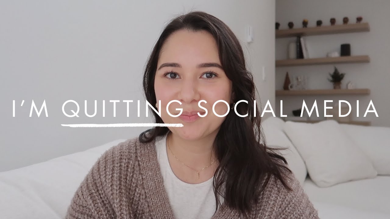 Why I'm Quitting Social Media in 2024 YouTube