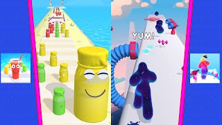 Juice Run Vs Blob Runner 3D all levels android iOS gameplay walkthrough 4K Nr 83
