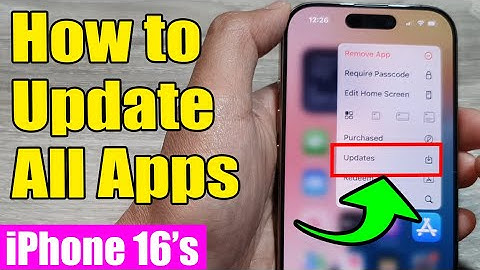 🔄iPhone 16/16 Pro Max: How to Update All Apps | iOS 18