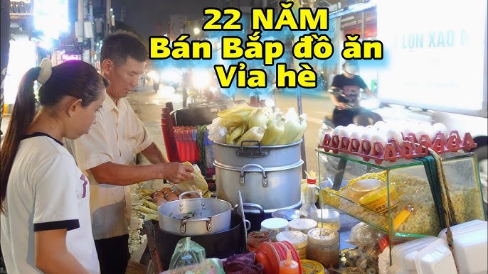 Bắp Luộc Sài Gòn - Khám Phá Món Ăn Vặt Đường Phố Đậm Đà