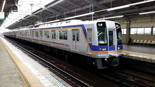 南海1000系1032F+1051系三日市町行き普通 天下茶屋駅発車