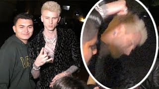 Machine Gun Kelly LOSES IT When Fan Mentions Eminem Feud!