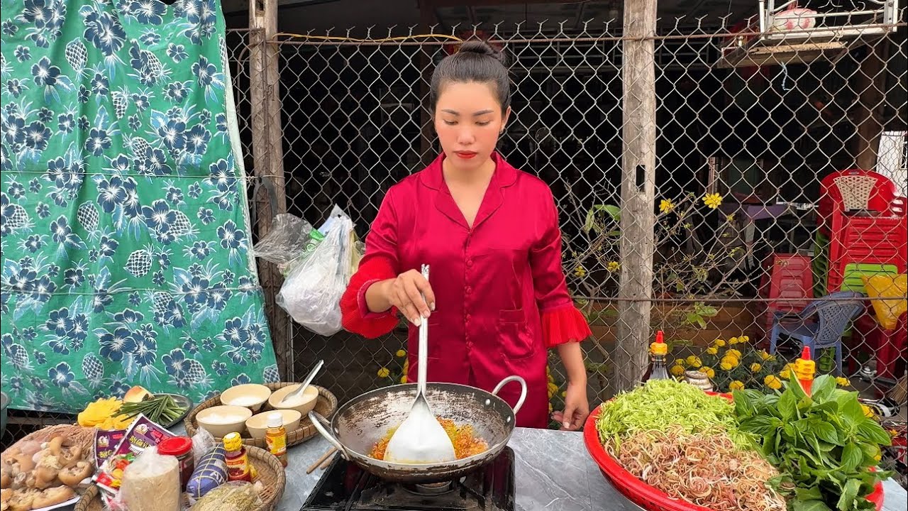 Bún Bò Huế Cùng Gia Đình l Ánh Hồng Miền Tây 