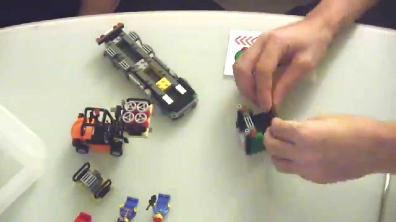 LEGO City Cargo Truck 60020 speed build