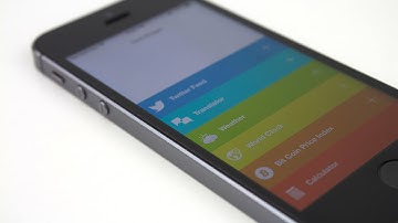 "OneWidget" Widget Pack for iOS 8: Review & Demo