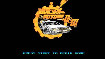 Back to the Future Part II & III Title Screen (NES)