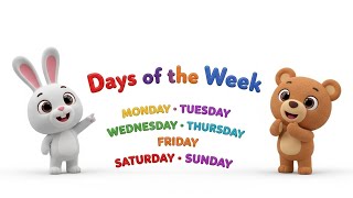 Days of the Week Song 🎵 | Monday to Sunday | Fun Learning for Kids