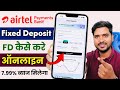 Airtel Payment Bank me FD Kaise Kare | How To Create Fixed Deposit In Airtel Payment Bank