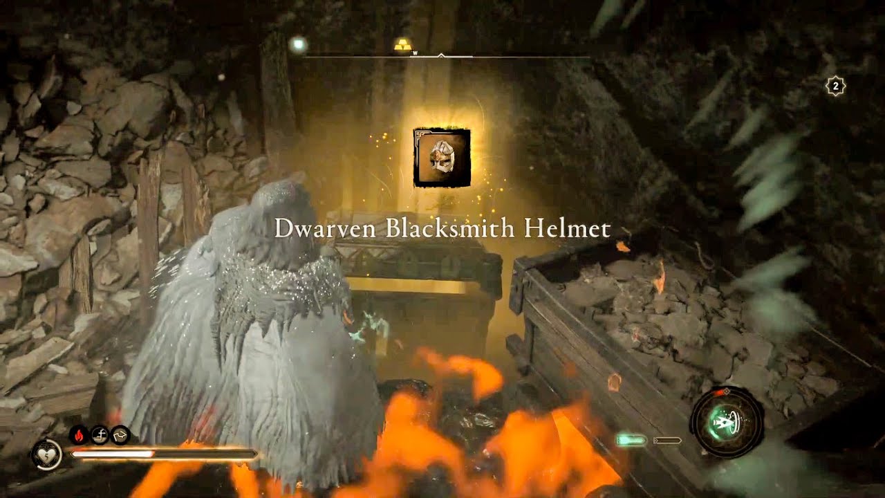 Fornama - Dwarven Blacksmith Helmet - Vangrinn - Wealth - Armour - Dawn of Ragnarok - AC Valhalla