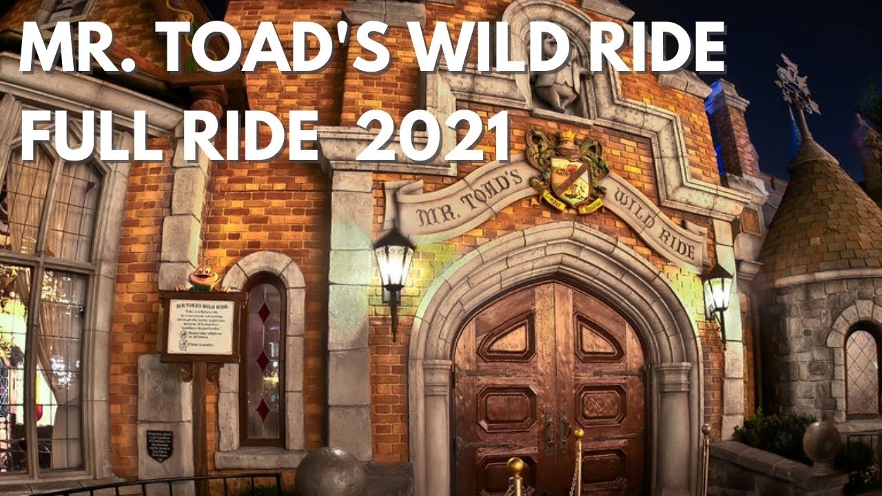 Mr. Toad’s Wild Ride Full Ride POV in 4K | Disneyland | 2021 - YouTube