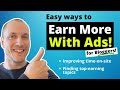 2 Ways to Earn MUCH More with Ads (on Websites)