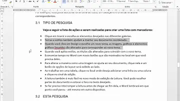 É possível determinarmos marcadores e ou numeração para tópicos dentro do PowerPoint?