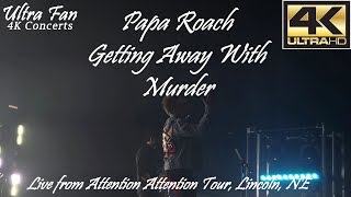 Papa Roach - Getting Away With Murder Live from Attention Attention Tour Lincoln