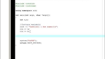 Guida Informatica - DEV.C++ - Lezione #1 - Primo programma, "IF"
