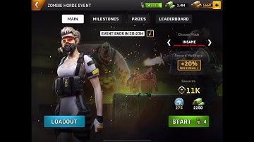 PVP Left To Survive - EVENT ZOMBIE HORDE 07/08/2020 - INSANE MODE