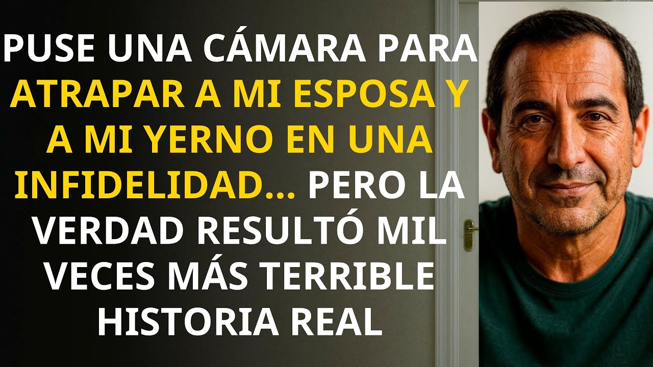 Mi esposa se iba con mi yerno todas las noches. Instalé una cámara y me quedé loco con lo que vi…