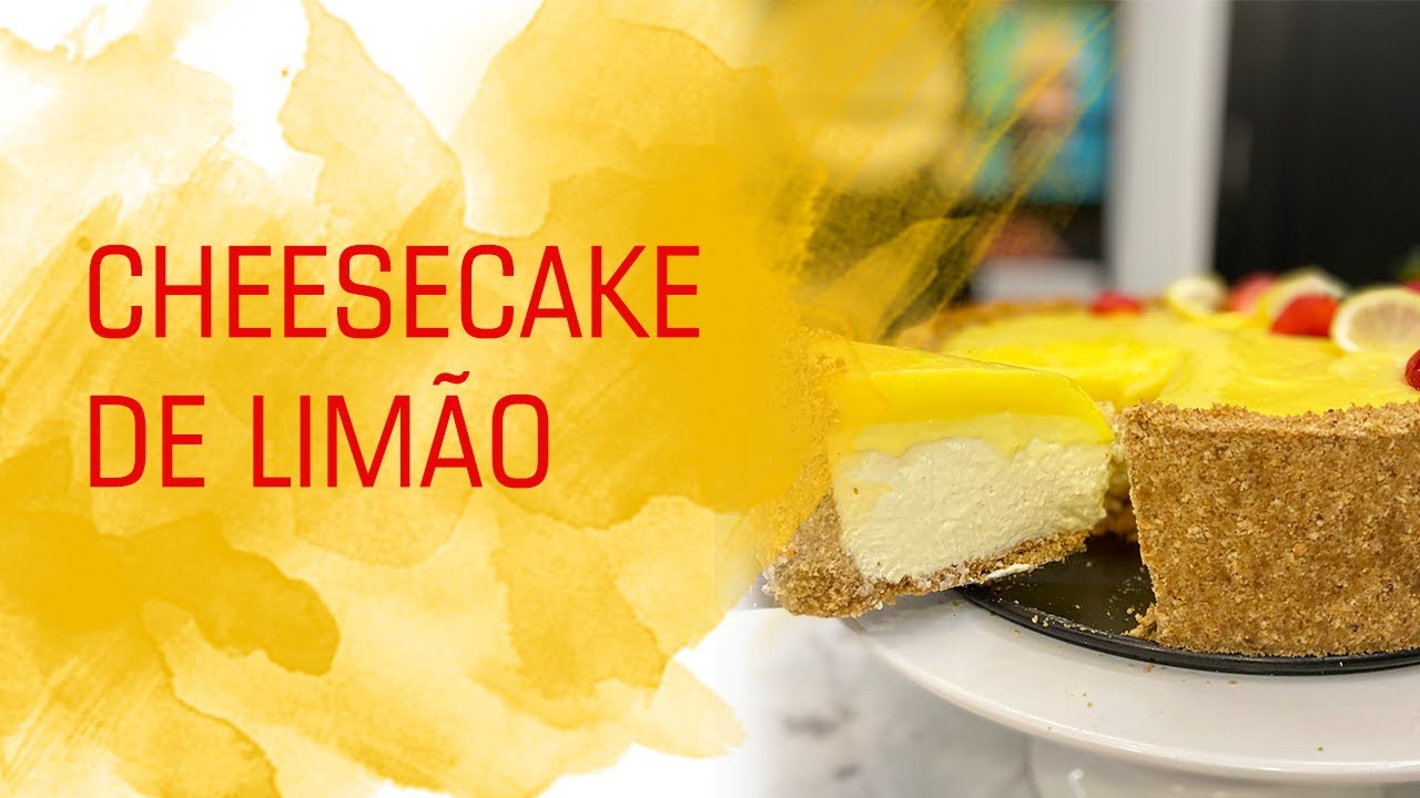 Cheesecake de limão