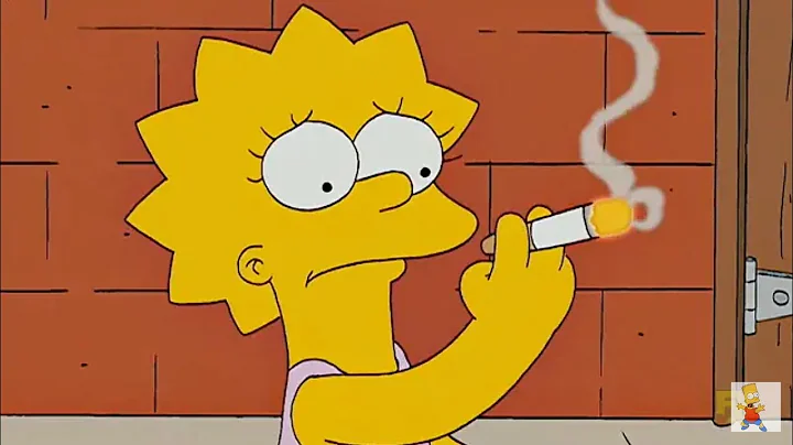 Lisa Trying To Smoke