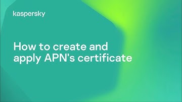 How to create and apply APN