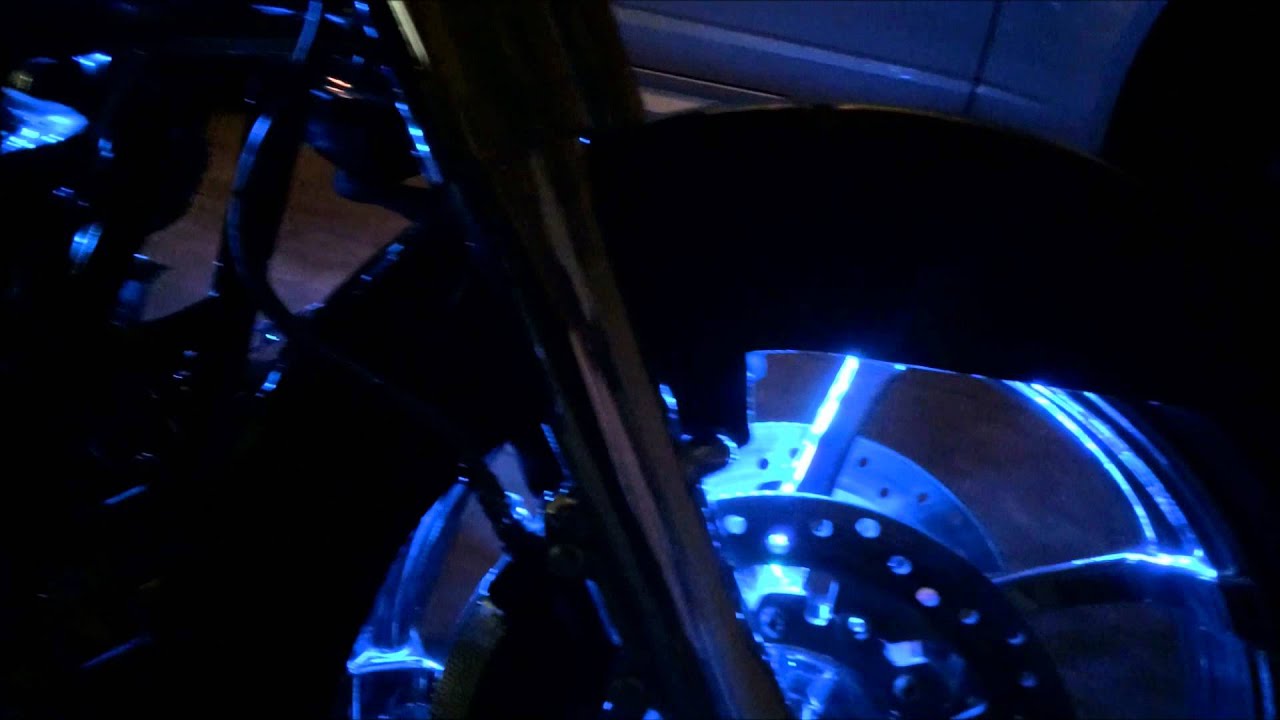 Harley Street Glide LEDS Final Product - YouTube