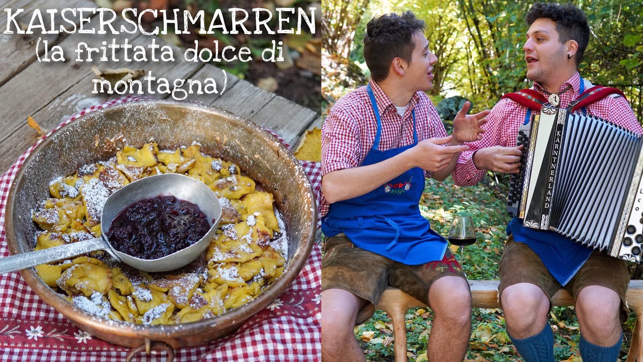 KAISERSCHMARREN, la vera frittata dolce di montagna - RICETTA ORIGINALE - Schmorm - Kaiserschmarrn