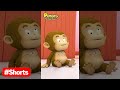 🍌Learning Numbers | Five Little Monkeys #pororo #shorts