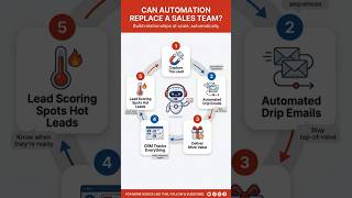 Can Automation Replace a Sales Team for Lead Nurturing? (Email & CRM Strategy Explained) #shorts