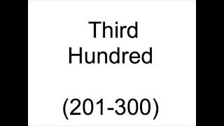 Fry Sight Words 1 1000 1 minute per 100 WITH sound 12 - 201-300 Fry Sight Word Practice Words 201 To 300