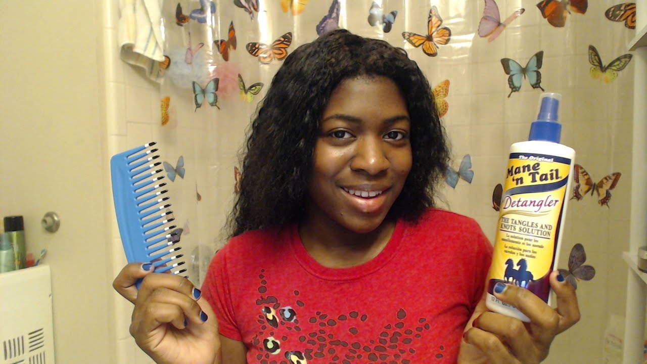 How I Detangle My Hair After Box Braids Plus Product Review