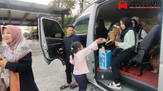 Pakai Unit HIACE ,Dua Hari di jogjakarta rombongan keluarga asal jambi wisata keliling jogjakarta