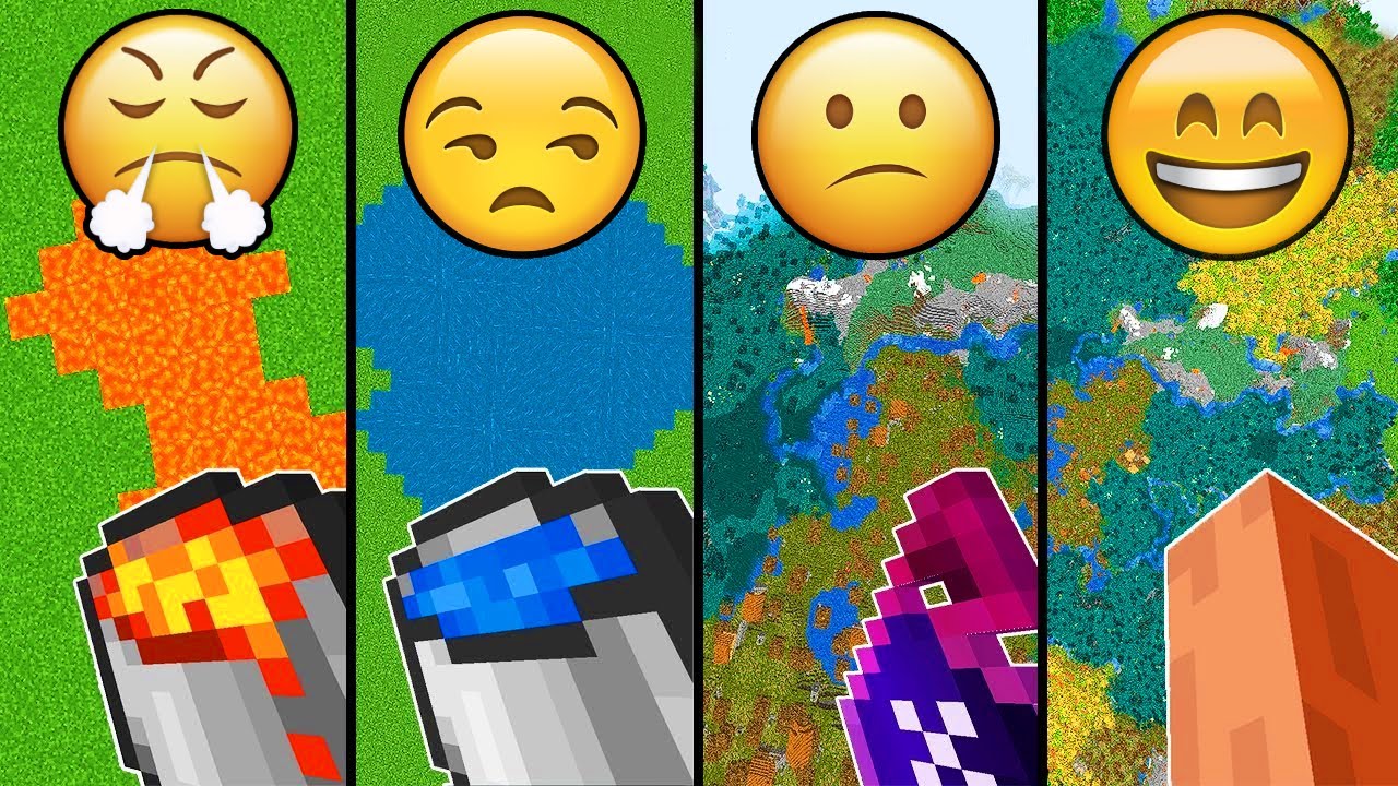 water bucket MLG with different emoji YouTube