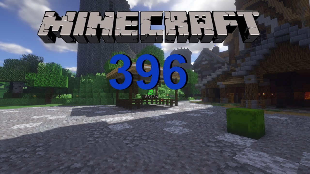 Minecraft 396 Marktplatz Stande Youtube