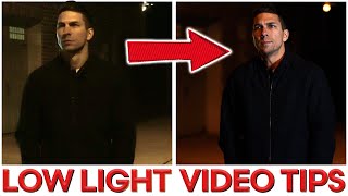 How to get Better LOW LIGHT Video Footage (without upgrading your camera)...