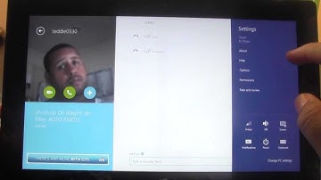 Skype on the Surface Tablet​​​ | H2TechVideos​​​