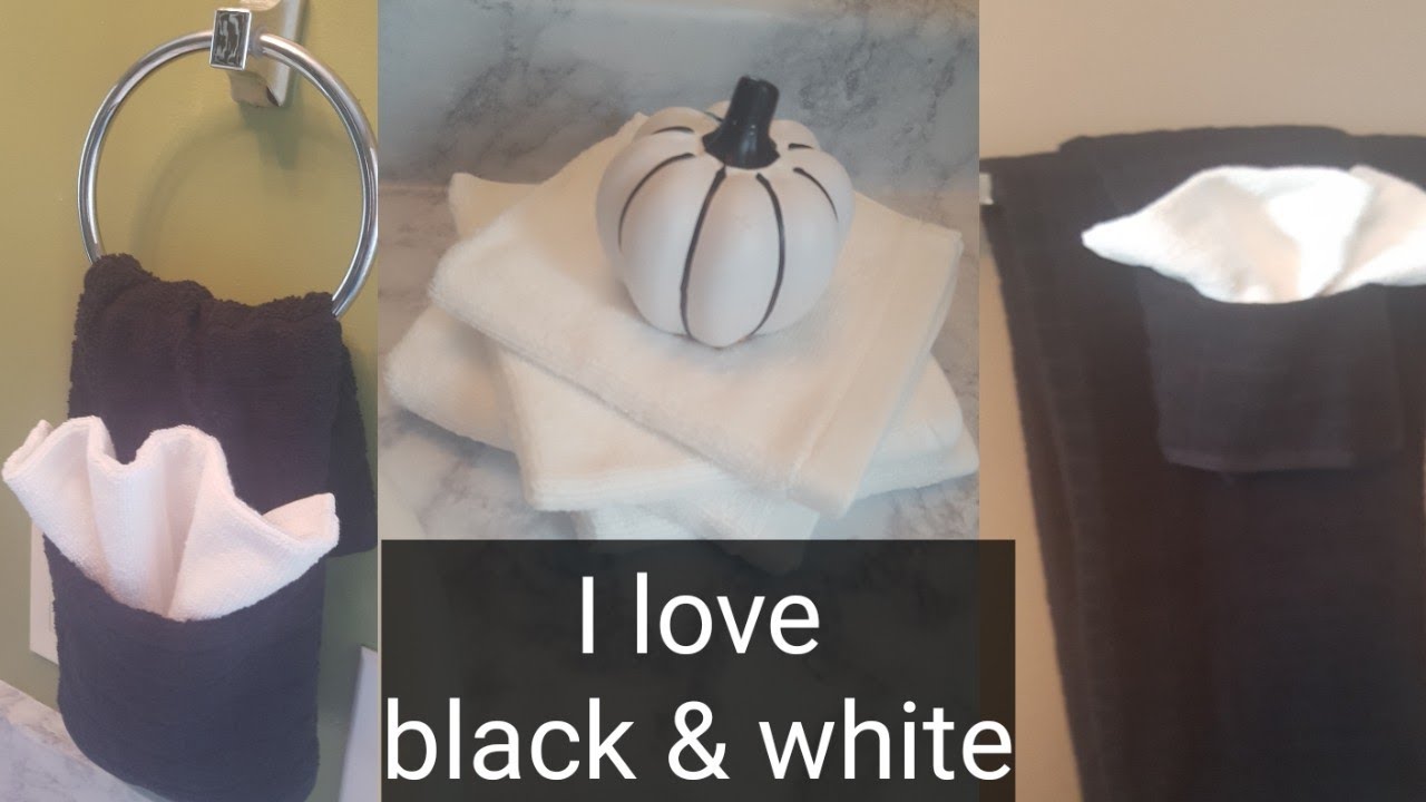 How to fold bath towels like the hotels|Spa|Diy decorating fall and glam towels 2019|Vlogust day