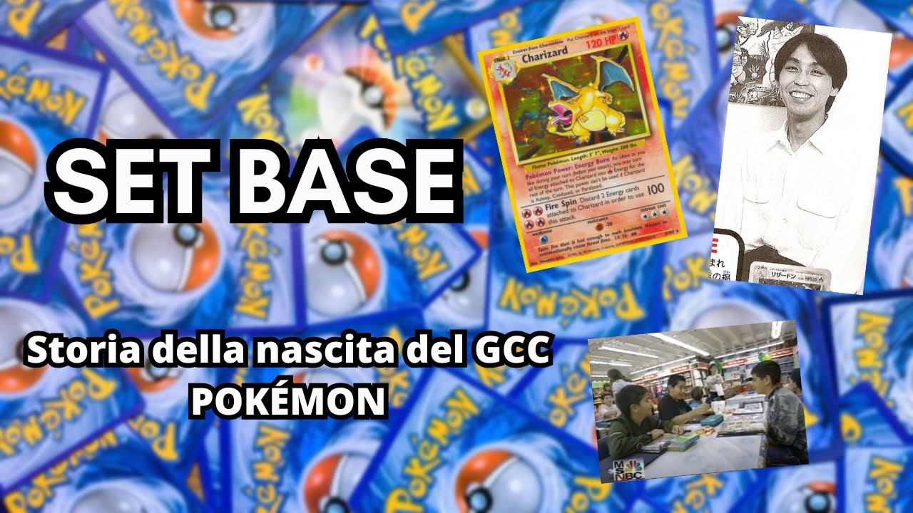 SET BASE: Nascita e storia del Gioco di Carte Collezionabili. - YouTube