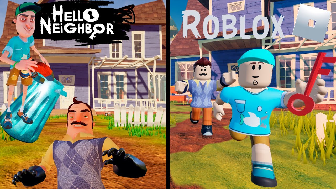 Hello Neighbor But in Roblox