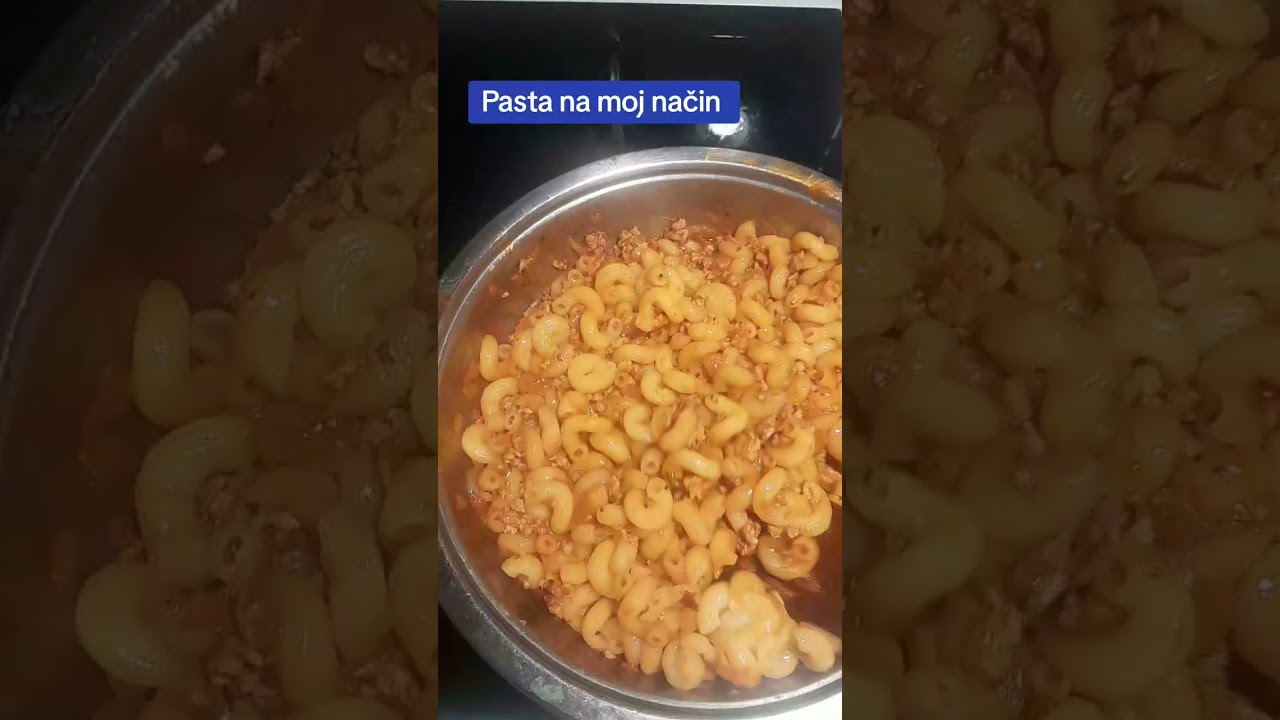 Pasta suta na moj način. .