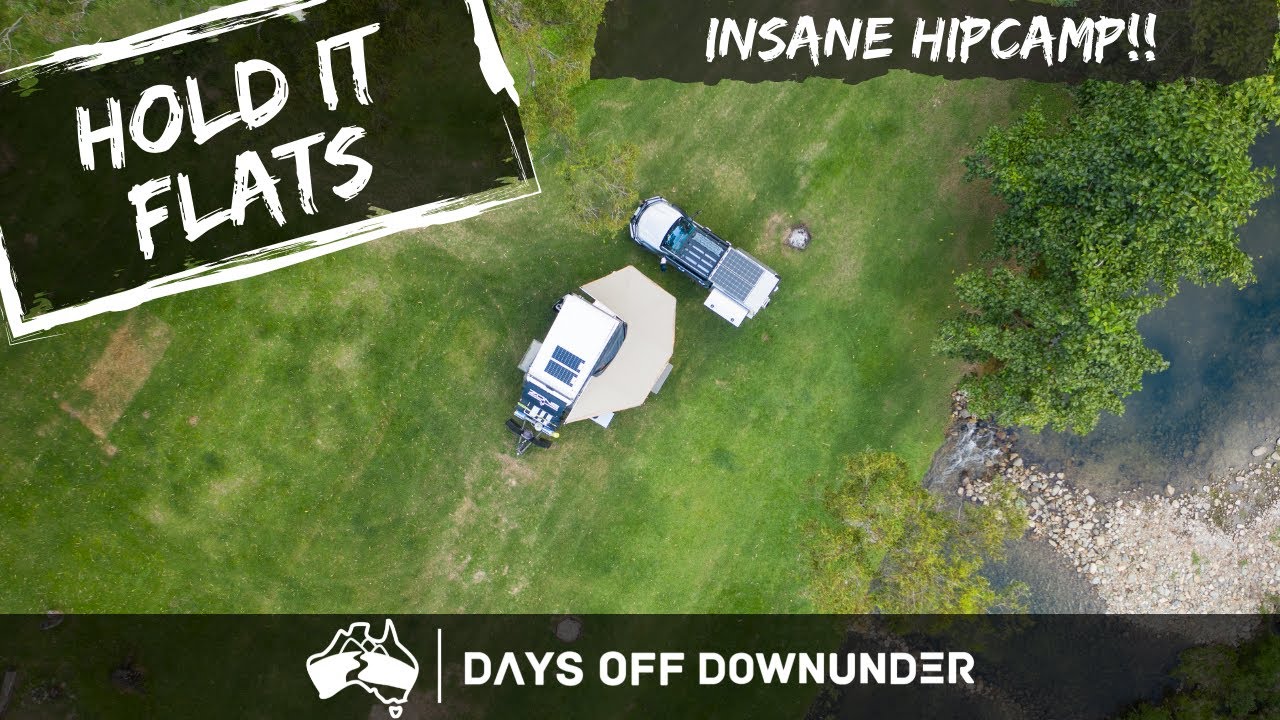 Insane Hipcamp HOLD IT FLATS Riverfront CAMPING QLD YouTube