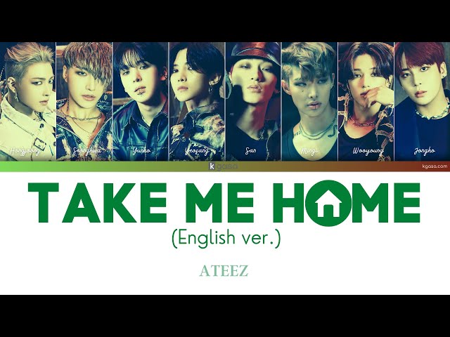 Significado de Take Me Home (English Version) por ATEEZ