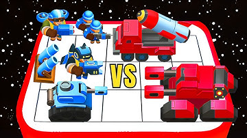 MERGE ARMY WORLD WAR - Monster Tanks Evolution, Merge Master Strategy Gameplay