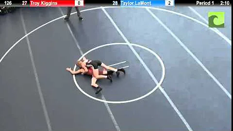126 Troy Kiggins vs. Taylor LaMont